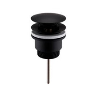 Kartell K-VIT Universal Basin Waste Matt Black (WAS201BL)