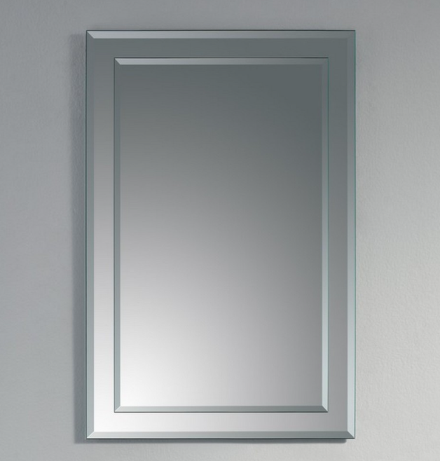Kartell K-VIT Bibury Bevelled Edge Mirror -Chrome (BI4060)(BI4280)