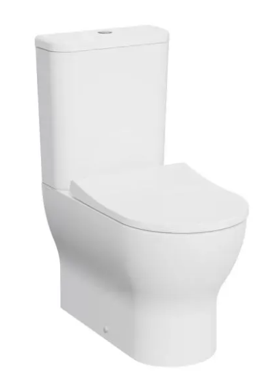 Kartell K-VIT Eklipse Round Closed Back Rimless Close Coupled Pan (EK013RO)