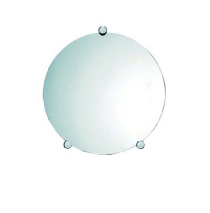Inda Circular Fast Block 60cm Matt Edge Mirror (AS1160)