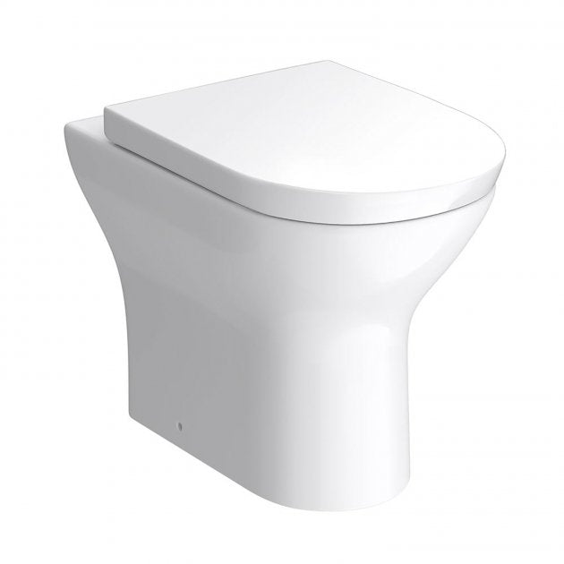 Kartell K-VIT Project Round Back to Wall WC Pan (POT873PR)
