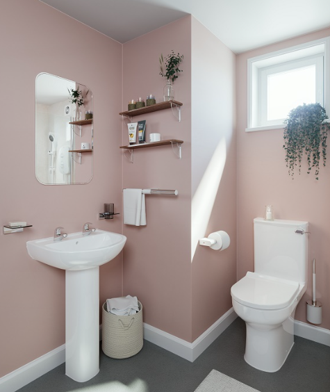 AKW PP Soft Close Toilet Seat with Lid (23589)
