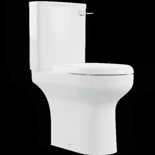 AKW Navlin Raised Height Close Coupled 750mm WC Suite Lever Flush (28324)