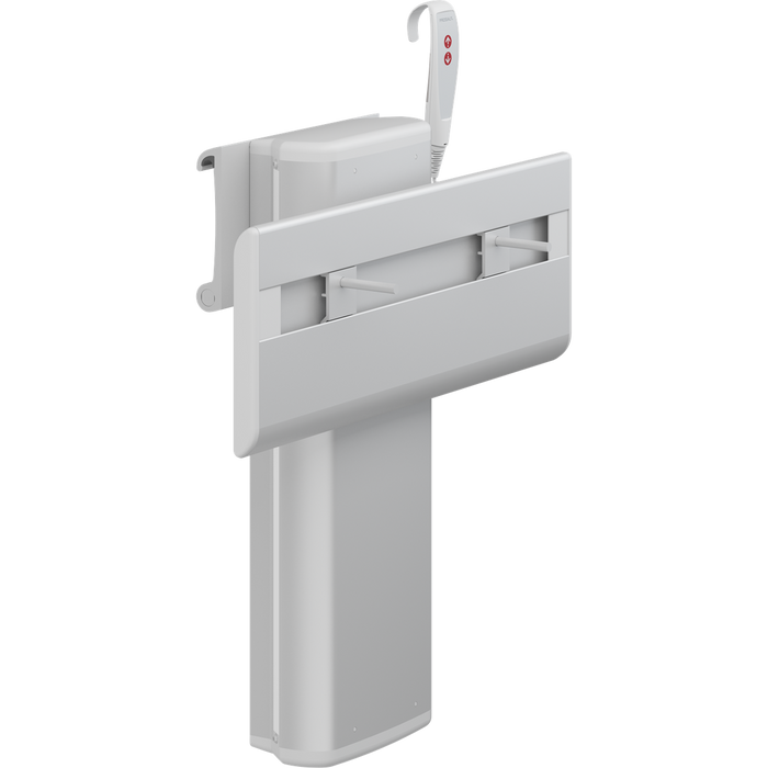 Pressalit PLUS electrically height-adjustable washbasin bracket