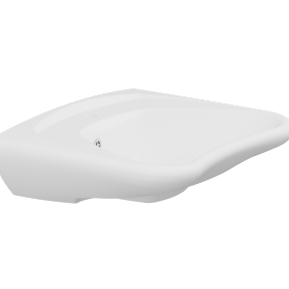 Pressalit MATRIX Curve ergonomic accessible washbasin