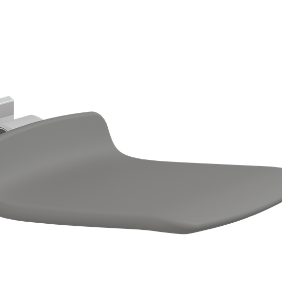 Pressalit PLUS wall-mounted accessible shower seat