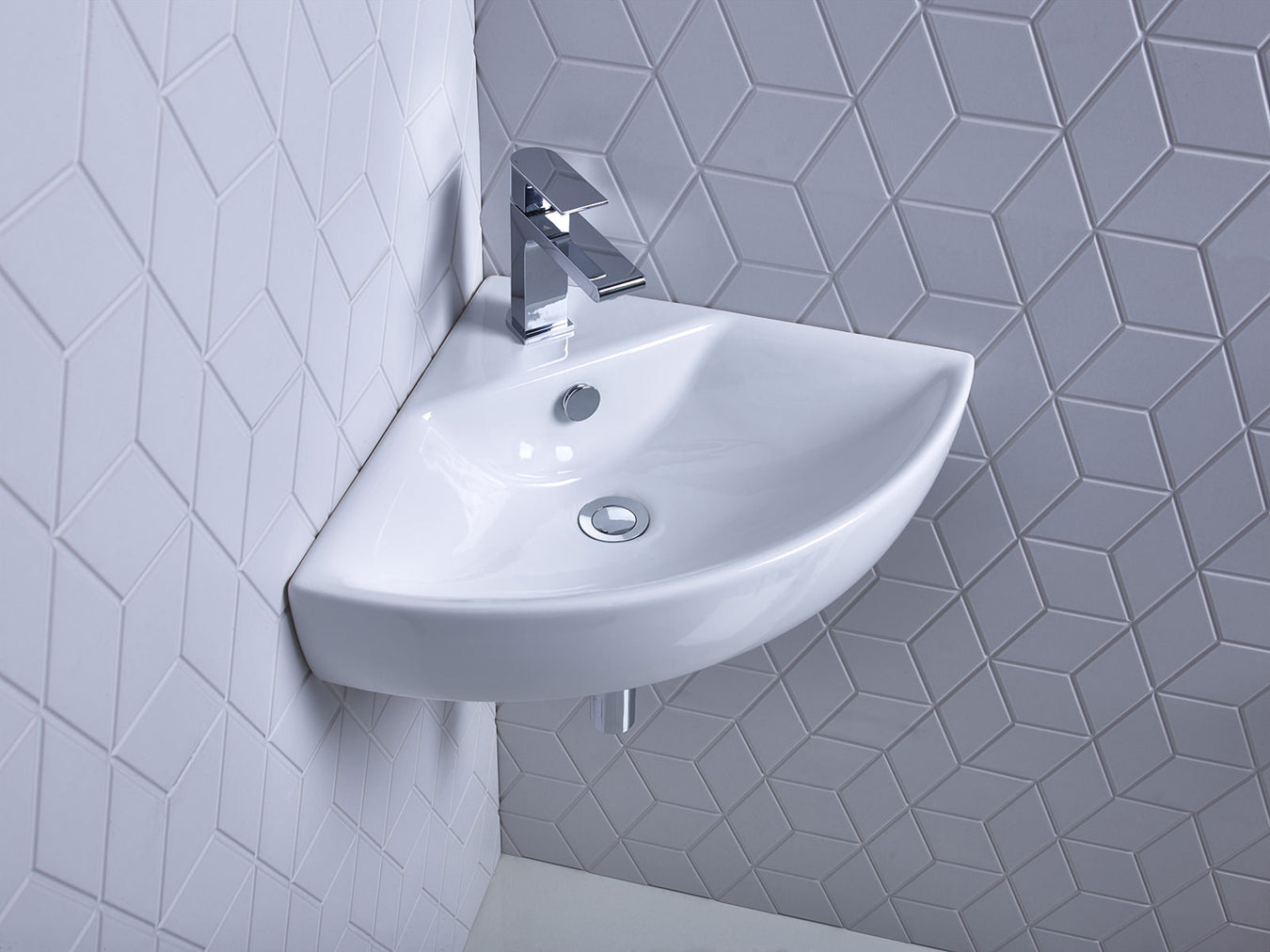 Corner Wash Basins