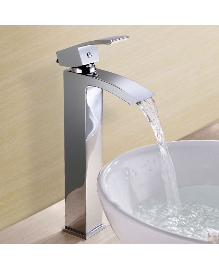 High Rise Mono Basin Mixer Taps