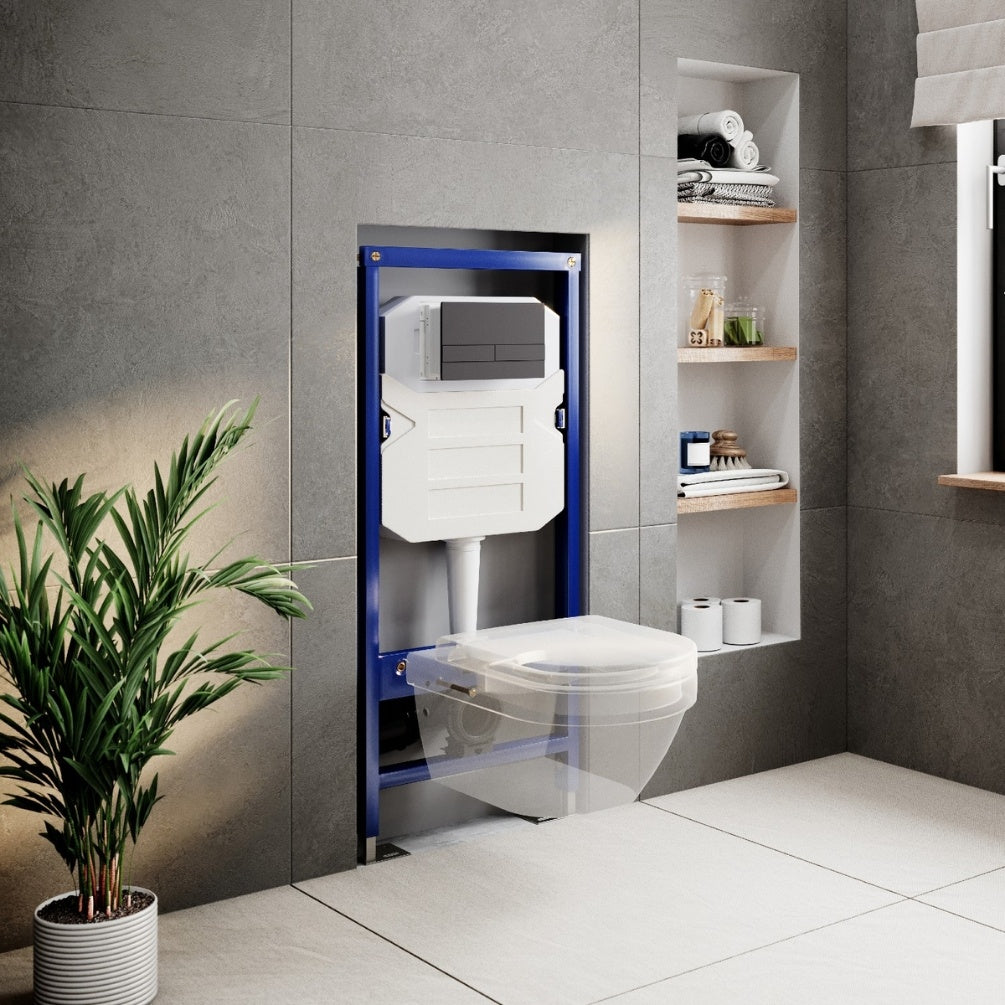 Toilet Wall Frames