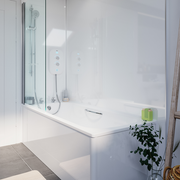 AKW Alveo White Gloss PVC wall panel