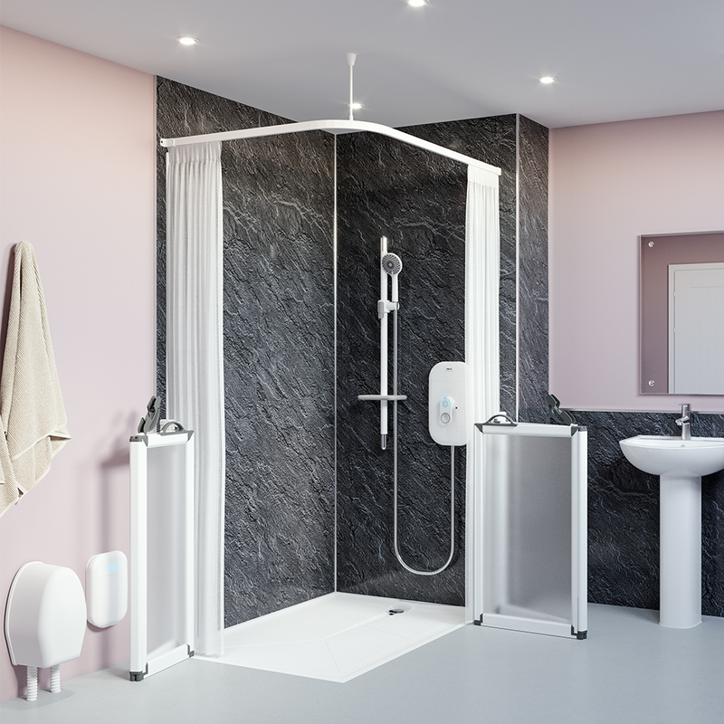 AKW Alveo Dark Graphite Matt PVC wall panel