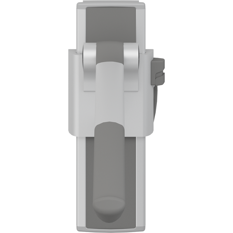 Pressalit PLUS support arm, 850mm, height & sideways adjustable, right-hand, anthracite