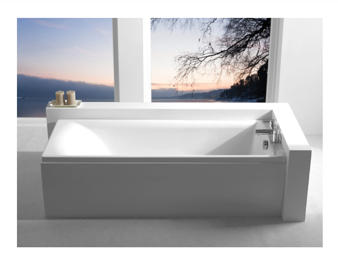 Carron Axis Single Ended Bath 1500 x 700mm 5mm Acrylic (02029 / 02029T)