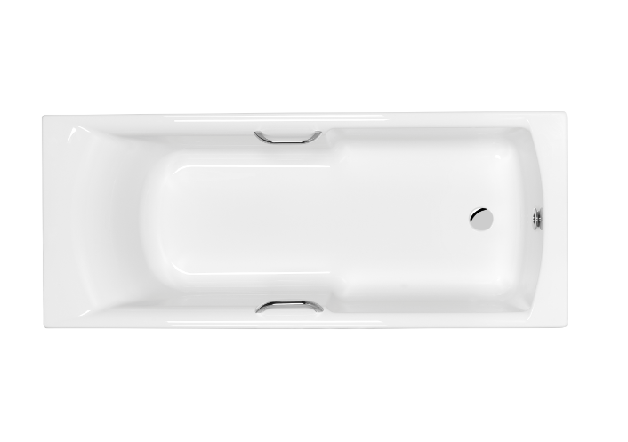 Carron Axis Single Ended Bath 1700 x 700mm Carronite (02038 / 02038T)