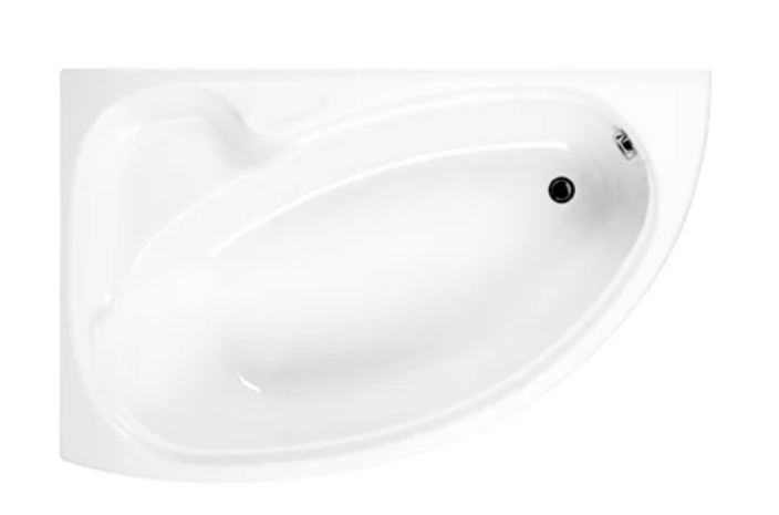 Carron Dove Corner Bath Right Hand 1550 x 950mm 5mm Acrylic (02234)