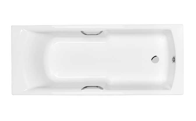 Carron Axis Single Ended Bath 1650 x 700mm 5mm Acrylic (02585 / 02585T)
