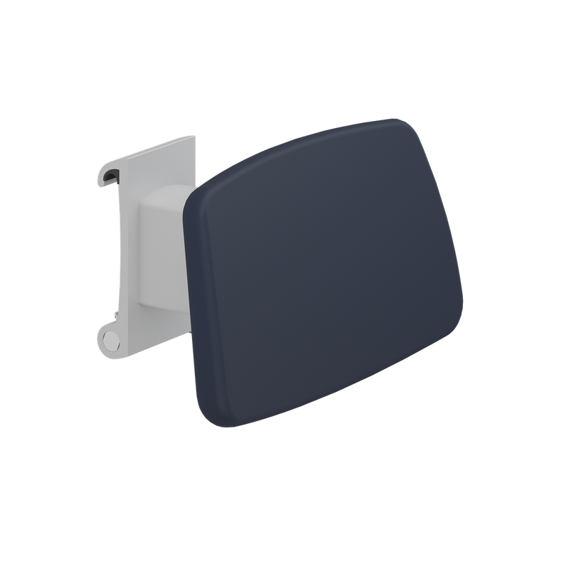 Pressalit PLUS Backrest 385mm Sideways Adjustable Dark Blue R6414108
