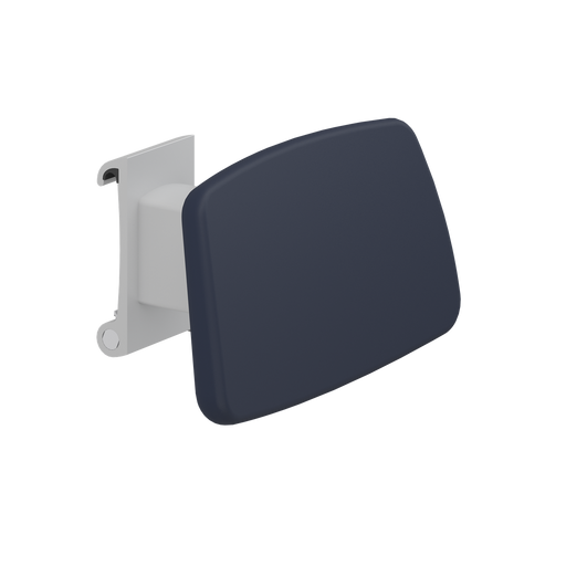 Pressalit PLUS Backrest 385mm Sideways Adjustable Dark Blue R6414108