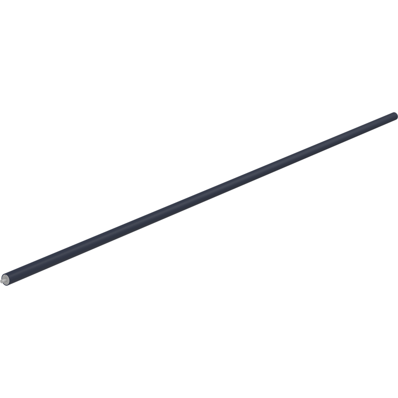 Pressalit PLUS Tube Piece, 2400mm, Dark Blue (RT307108)