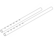AKW 2000 Series shower seat long leg kit (04-024-066)
