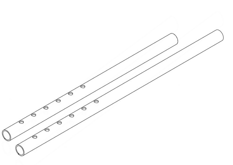 AKW 2000 Series shower seat long leg kit (04-024-066)