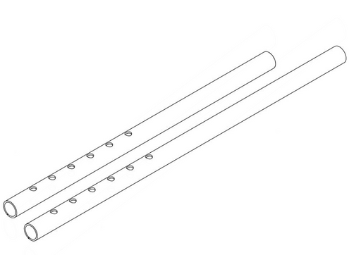 AKW 2000 Series shower seat long leg kit (04-024-066)