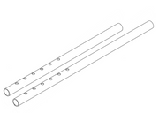 AKW 2000 Series shower seat short leg kit (04-024-069)