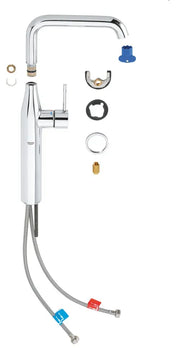 Grohe Essence XL basin mixer chrome lifestyle view 32901001