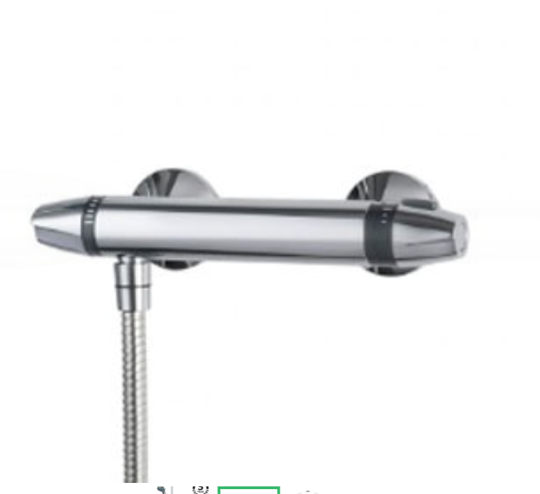Triton Exe Lever Thermostatic Bar Mixer Shower with Riser Rail & Hose Kit (06MS17)