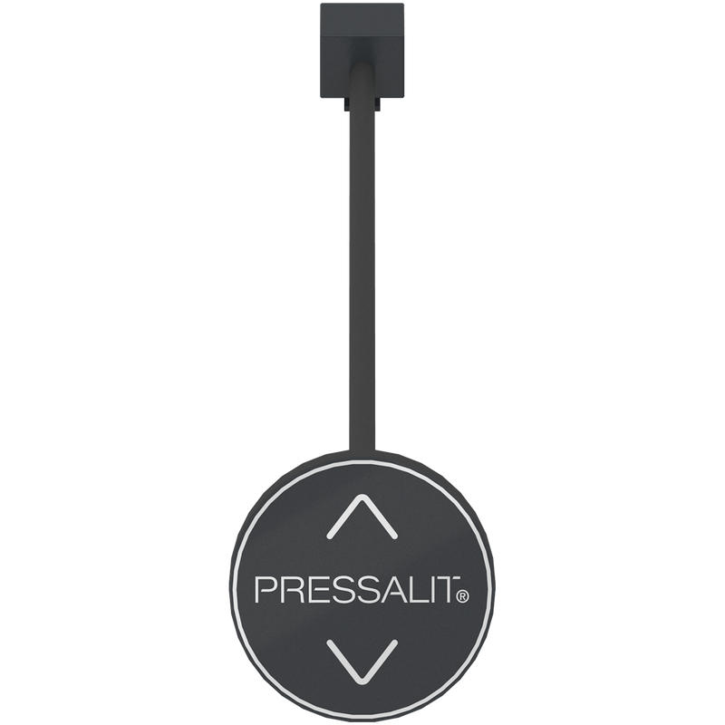 Pressalit INDIVO Fascia Switch Black RK1354 detail