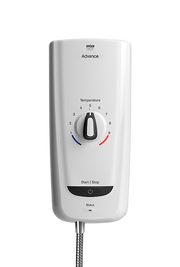 Mira Advance 8.7kW White/Chrome Electric Shower