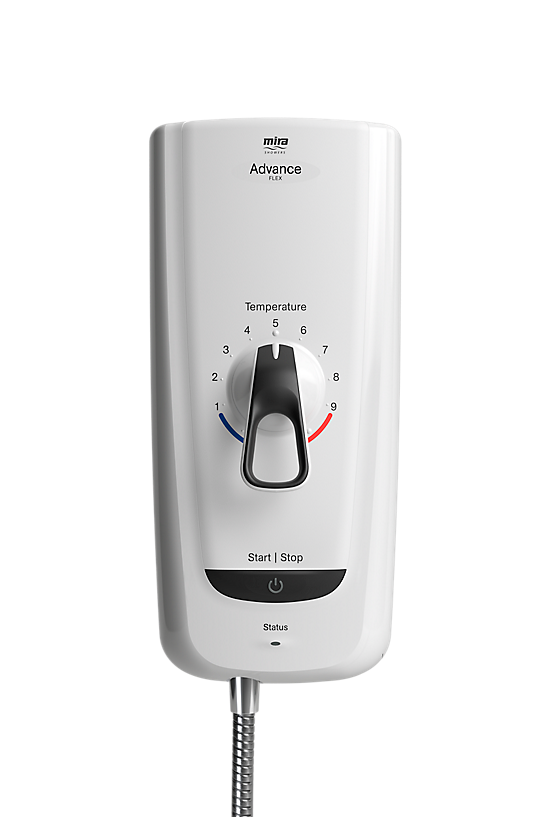 Mira Advance Flex 9.8kW White/Chrome Electric Shower