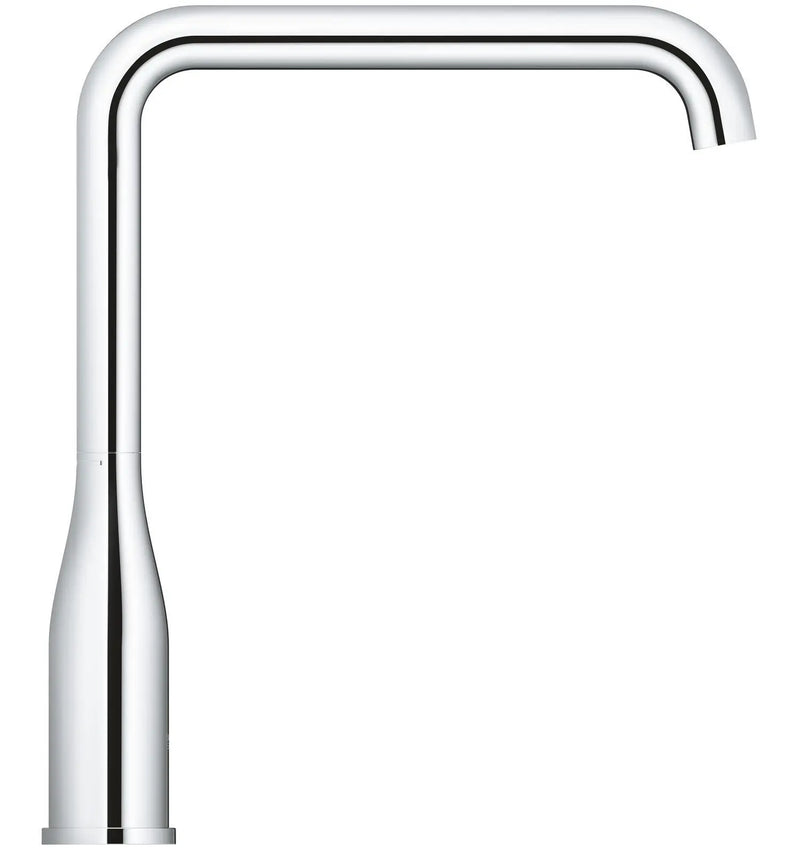Grohe Essence kitchen sink mixer L-spout 30269 chrome, installed in kitchen