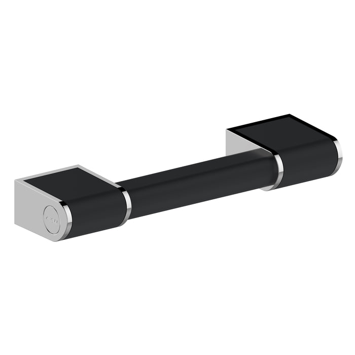 AKW Onyx 2 - 300mm Grab Rail - Black Rail & Covers (12801BLK-LS)