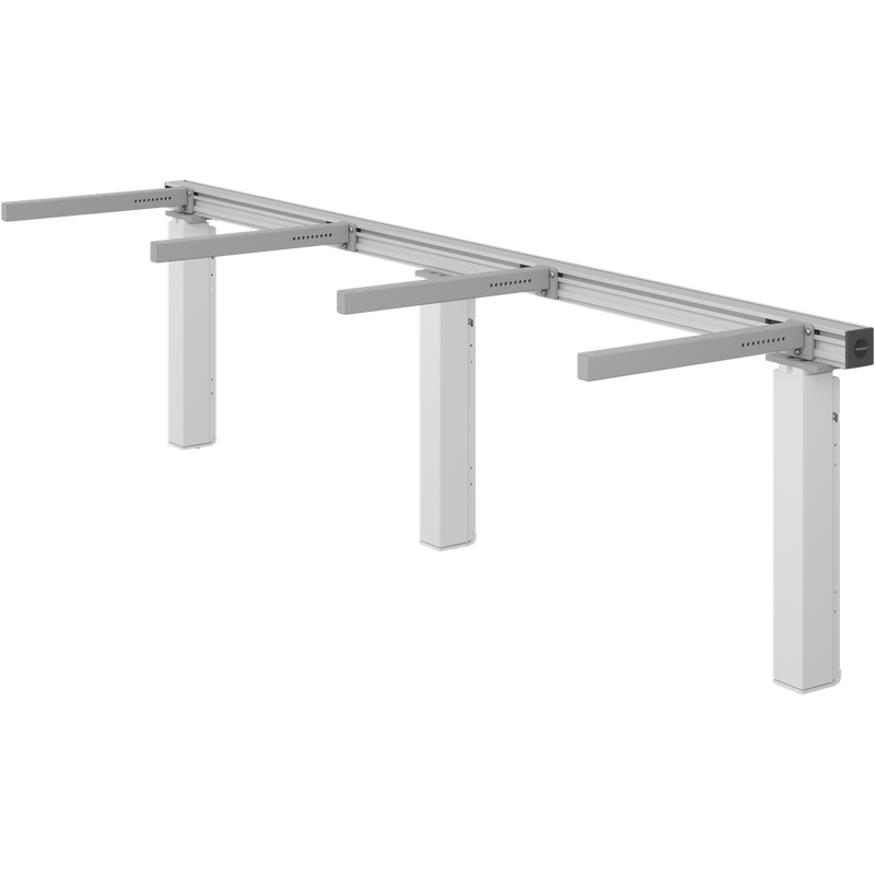 Pressalit INDIVO Wash Basin Lift, 3 Actuators, White, for Worktop 2001-2400mm (RK1453000) — view 3