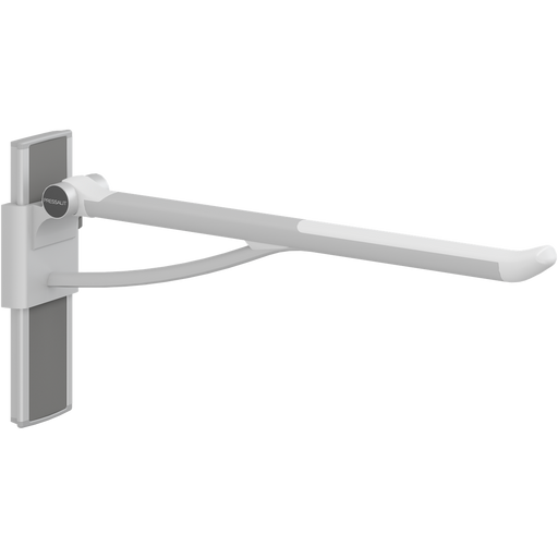 Pressalit PLUS Support Arm 850mm Height-Adjustable Right-Hand White R370485000