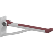 Pressalit PLUS Support Arm 700mm Fixed Height Red R360070035