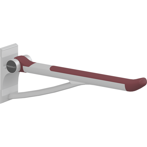 Pressalit PLUS Support Arm 700mm Fixed Height Red R360070035