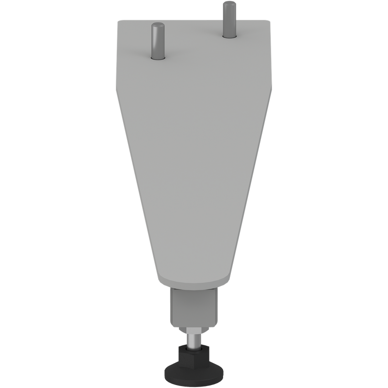 Pressalit INDIVO Stabilising Foot Grey RK1342202 detail