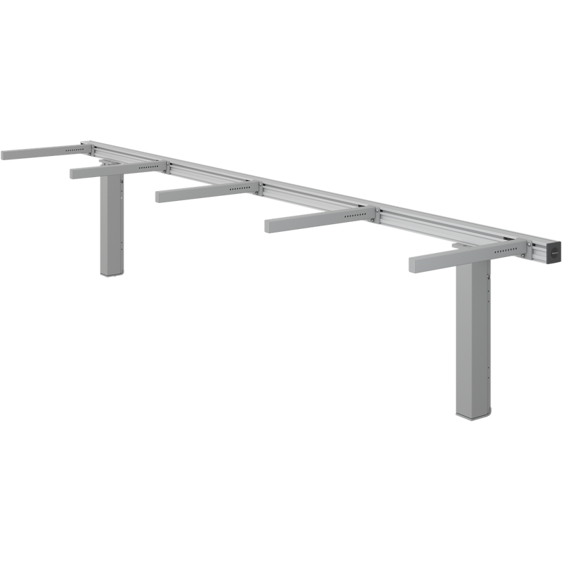 Pressalit INDIVO Wash Basin Lift, 2 Actuators, Grey, for Worktop 2401-3000mm (RK1414202) — view 3