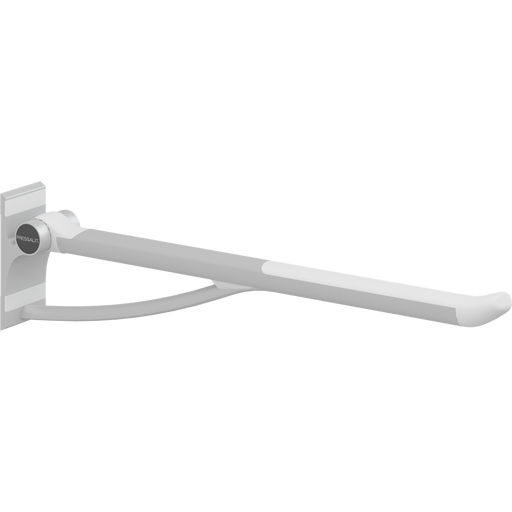 Pressalit PLUS Support Arm 850mm Fixed Height White R360085000