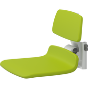 Pressalit PLUS Replacement Shower Seat 450 incl. Backrest, Manually Height Adjustable, Lime Green (R7124277)