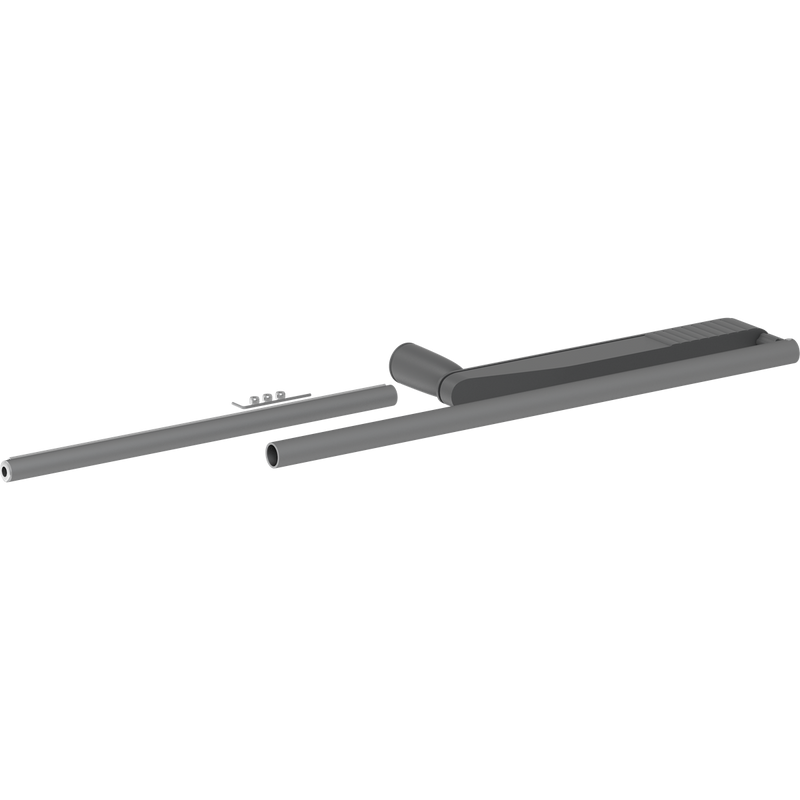 Pressalit INDIVO collapsible crank handle for worktop, dimensioned drawing (mm)