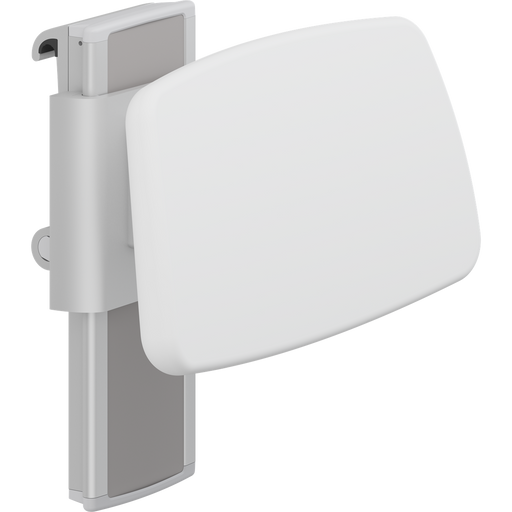 Pressalit PLUS Backrest, 385mm, Height & Sideways Adjustable, White (R6444000)