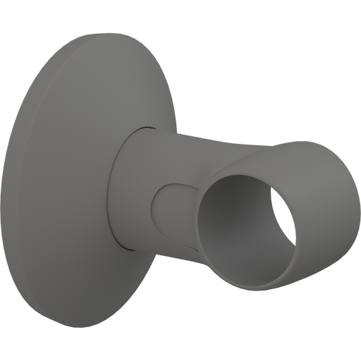 Pressalit PLUS Wall Mounting with Strap, Anthracite (RT360112)