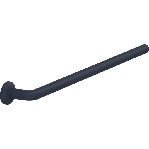 Pressalit PLUS Handrail Section 746mm with Wall Rosette Dark Blue RT322108