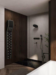 iDry Evolve body dryer in bathroom setting