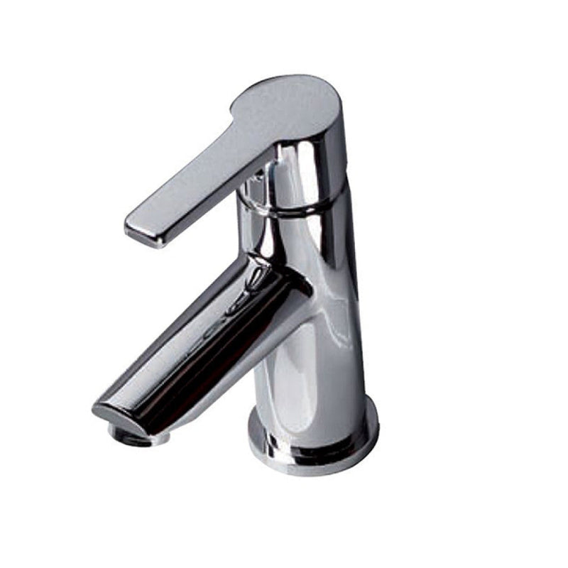 AKW Monobloc Spray Wash Basin Mixer Tap Polished Chrome (23118)