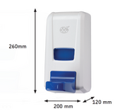 AKW lever operated soap dispenser 23142 alternative view