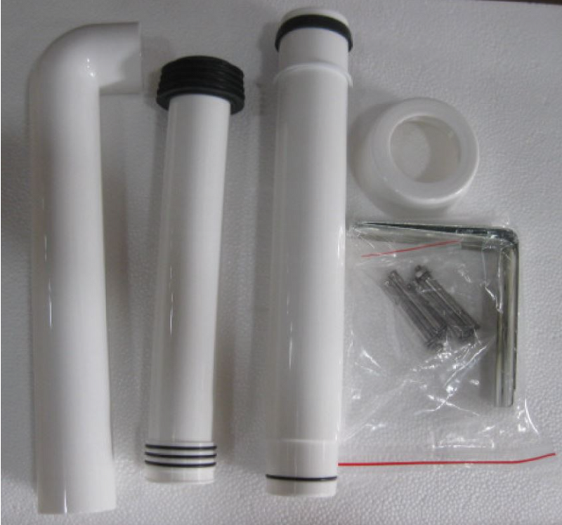 AKW toilet cistern flush pipe 23169 alternative view